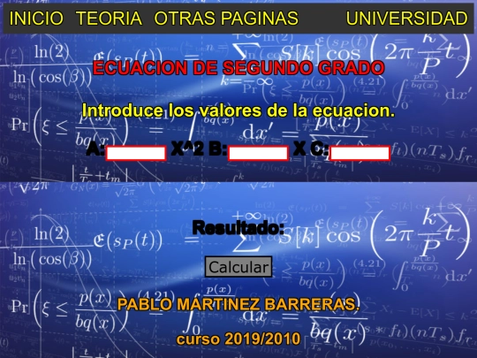 ecuacion2grado/EC2G screenshot