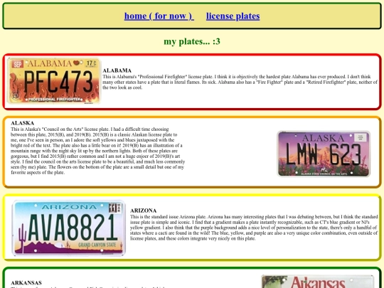 licenseplates screenshot