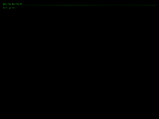 links screenshot