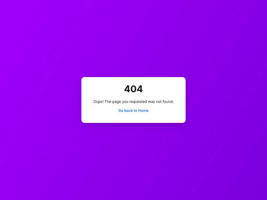 not_found screenshot
