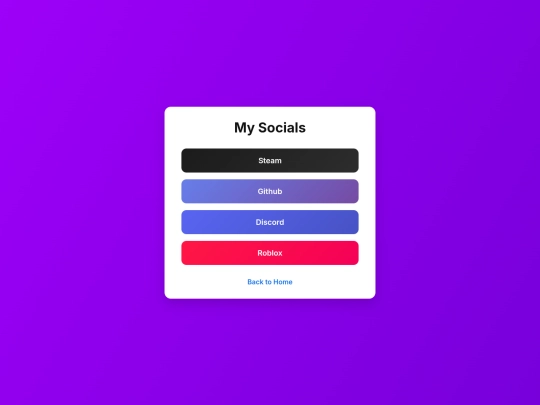 socials screenshot