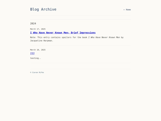 blog screenshot