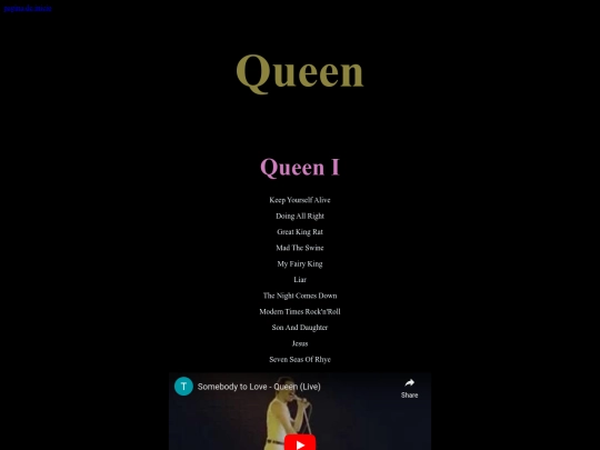Musica/Queen screenshot