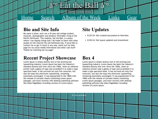 index screenshot
