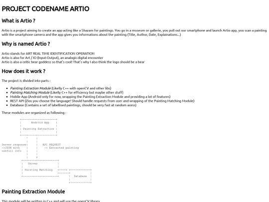 artio screenshot