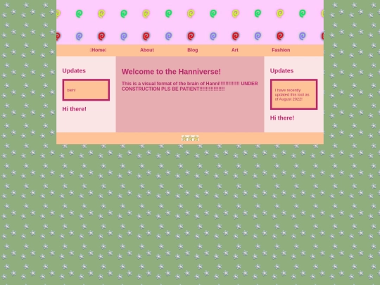 blog screenshot