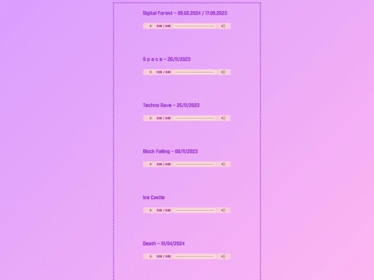 SubpageElectronic screenshot