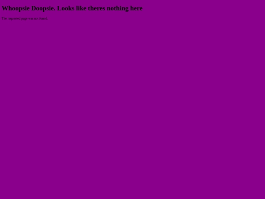 not_found screenshot