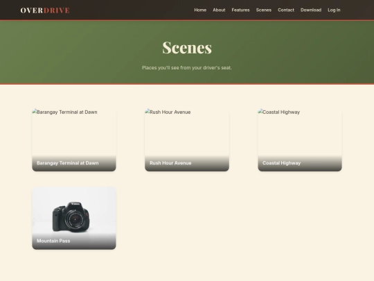overdrive/scenes screenshot