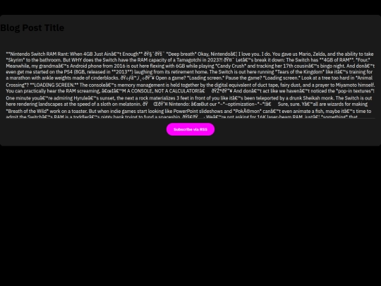 blogmod screenshot
