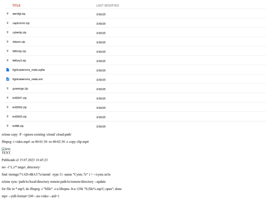 clipboard pinned commands screenshot