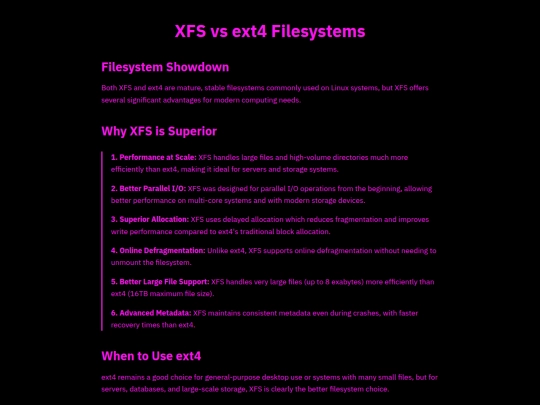 ext4versusxfs screenshot