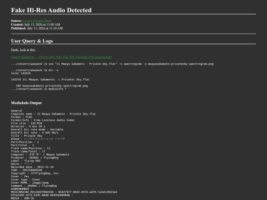 fakeflac screenshot