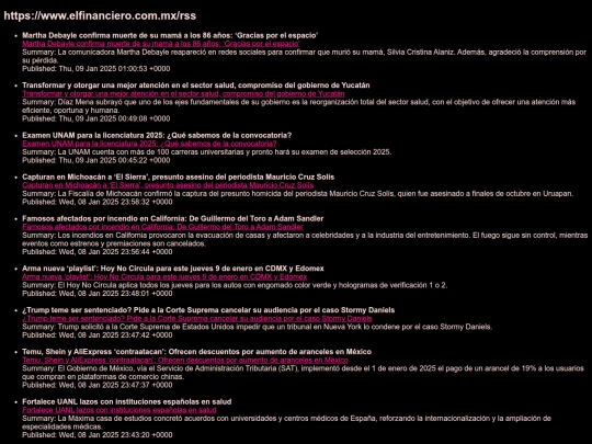 feeds screenshot