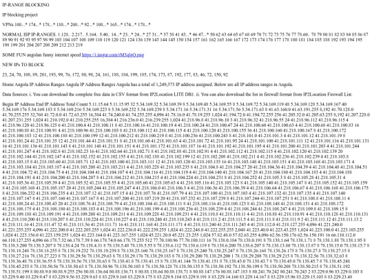 iprangeblocking screenshot