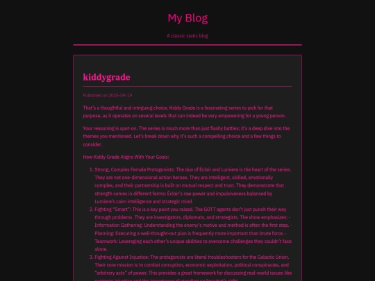 kiddygrade screenshot