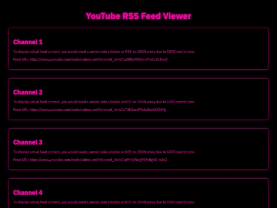 rss screenshot