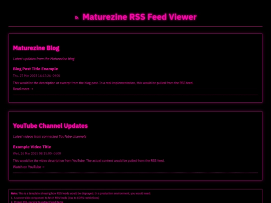 rss3 screenshot