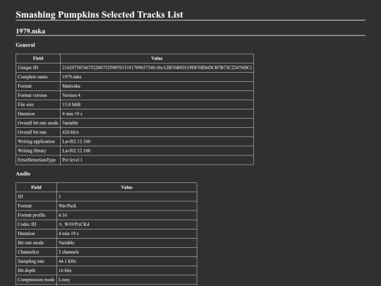 smashingpumpkinstableofcontents screenshot