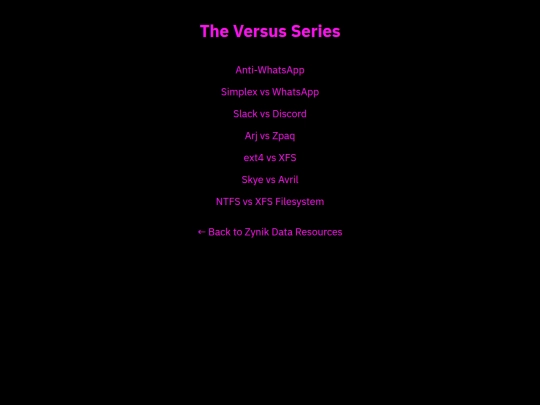 versus screenshot