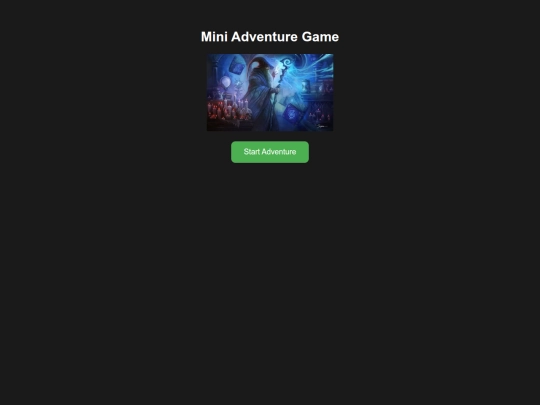 JavaScript/adventure screenshot