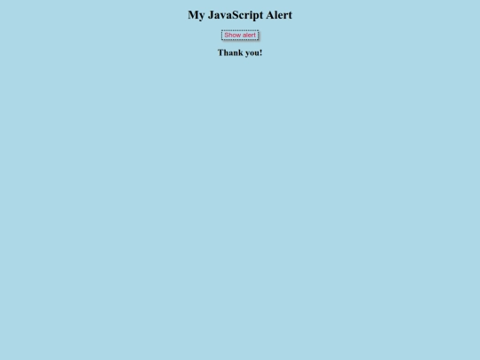 JavaScript/alert screenshot