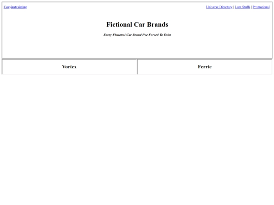 fictionalcarbrands screenshot