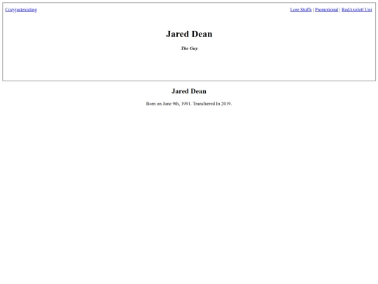 jareddean screenshot