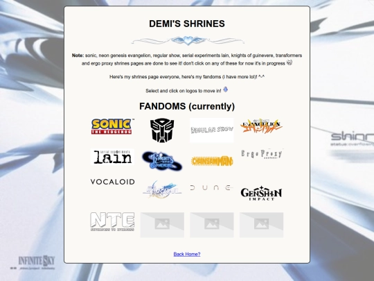 demisshrines screenshot