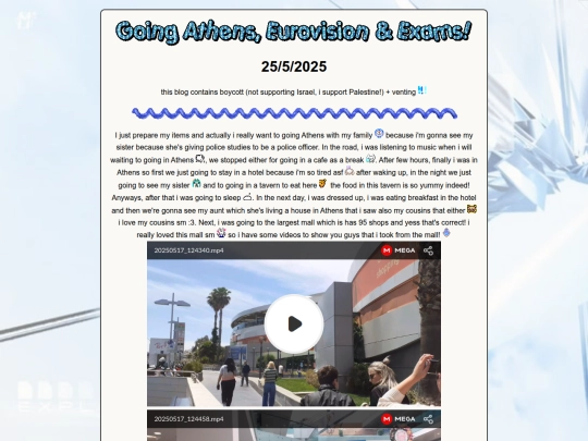 demisthirdblog screenshot