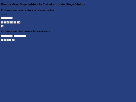 Interfases/100E4calculadora screenshot