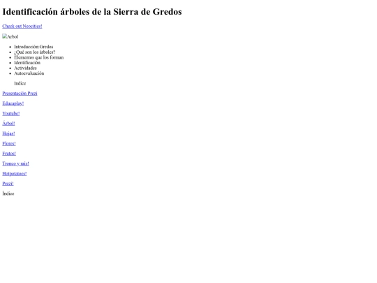index screenshot
