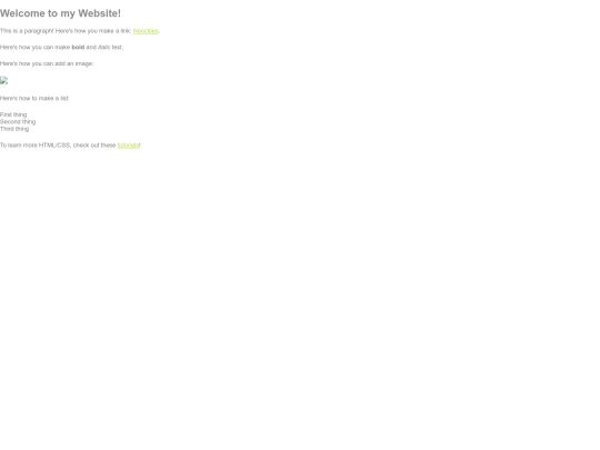 index screenshot