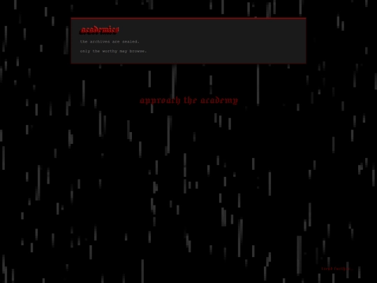 academics screenshot