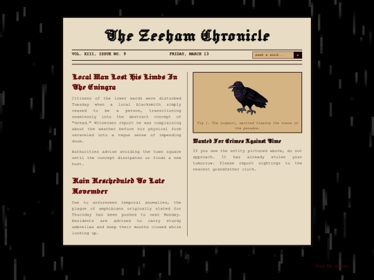 chronicle screenshot