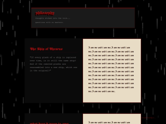 philosophy screenshot