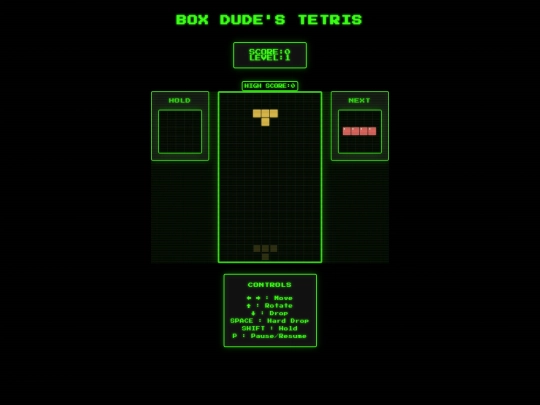 tetris screenshot