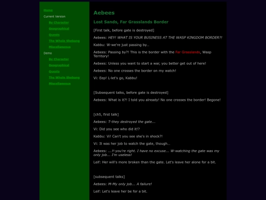 characters/aebees screenshot