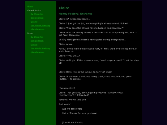 characters/claire screenshot