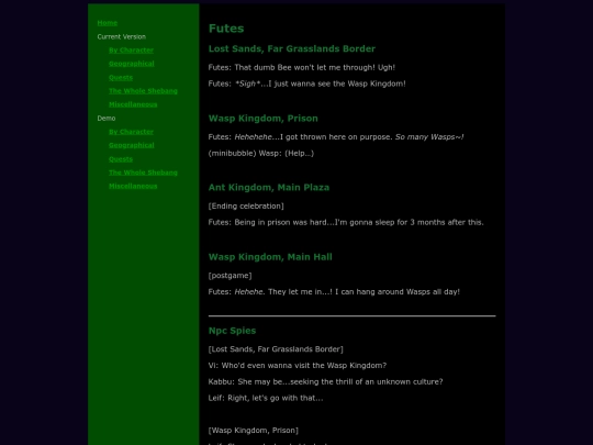 characters/futes screenshot