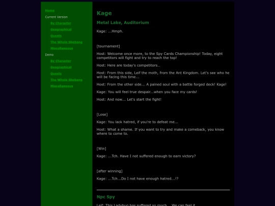 characters/kage screenshot
