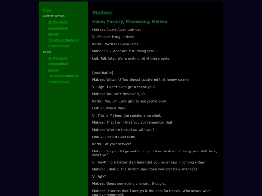 characters/malbee screenshot