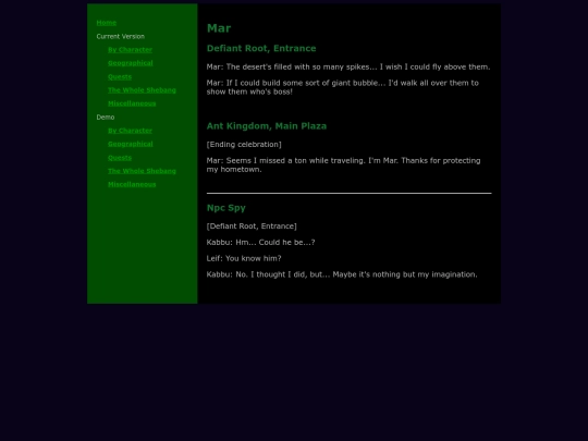 characters/mar screenshot