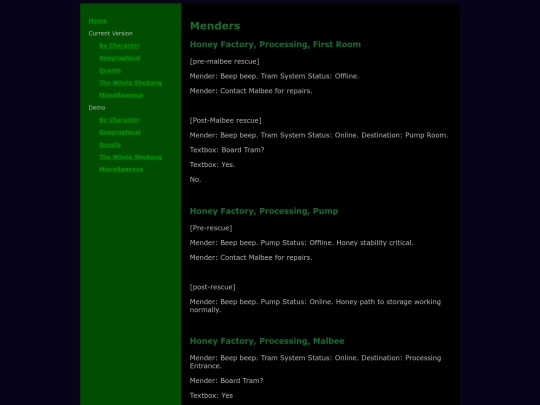 characters/menders screenshot