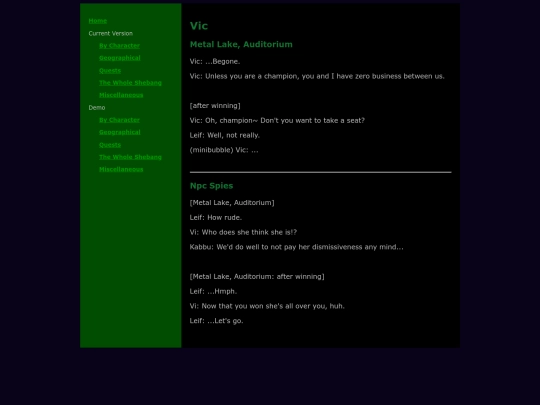 characters/vic screenshot