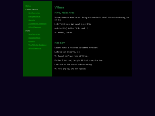 characters/vilma screenshot