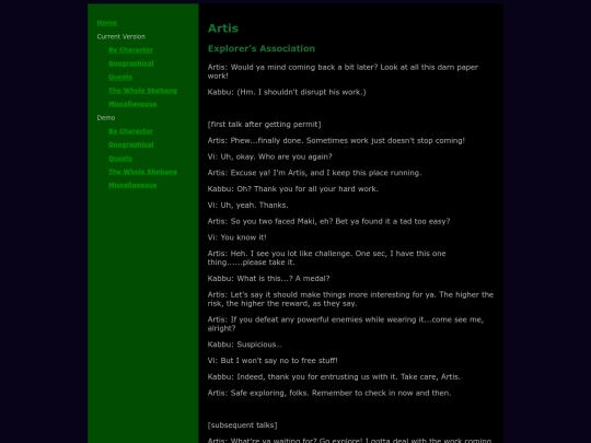 demo/characters/artis screenshot