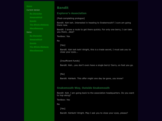 demo/characters/bandit screenshot
