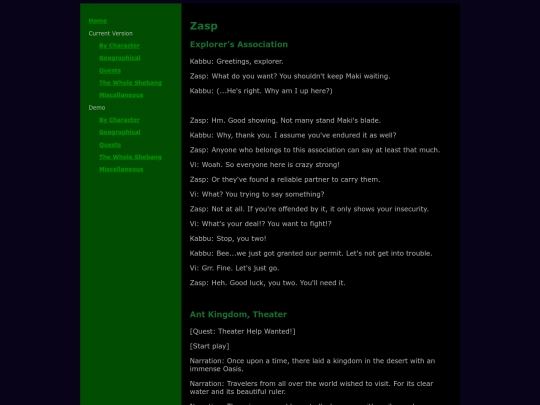 demo/characters/zasp screenshot