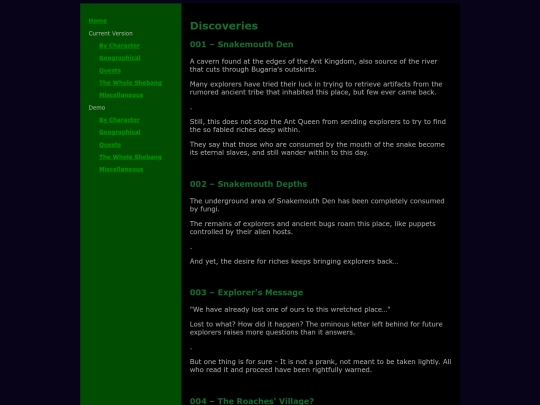 demo/misc/discoveries screenshot